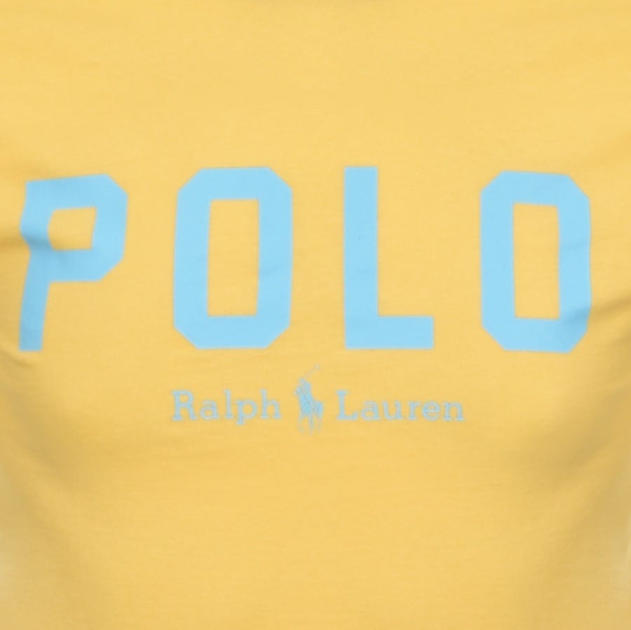 Alternative Image for ProductRalph Lauren Polo Print T Shirt Yellow3